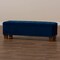 Baxton Studio Hannah Navy Blue Velvet Upholstered Tufted Storage Ottoman Bench 160-9932 - alternate 6